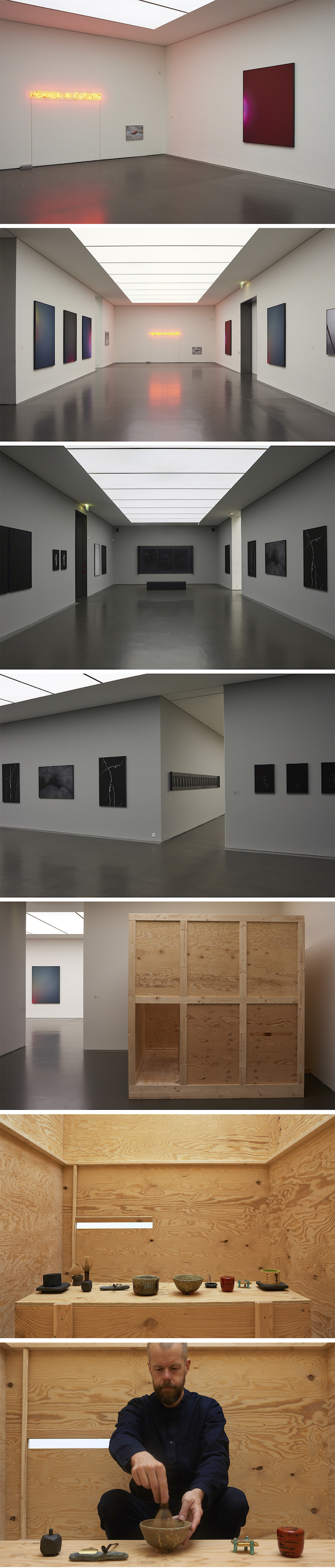 Installation views Kunstmuseum Stuttgart, Kubus. Sparda Art Award